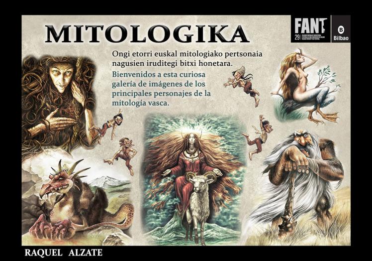 Cartel de la exposición en el Centro Municipal Barraincua.