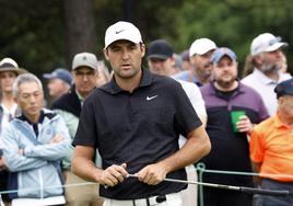 Scottie Scheffler, último gandor en Augusta