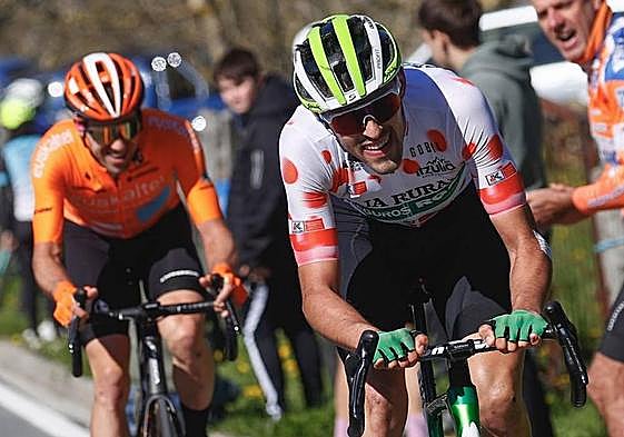 Barrenetxea, en plena pelea por los puntos de la montaña.