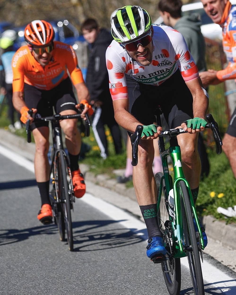 Barrenetxea, en plena pelea por los puntos de la montaña.