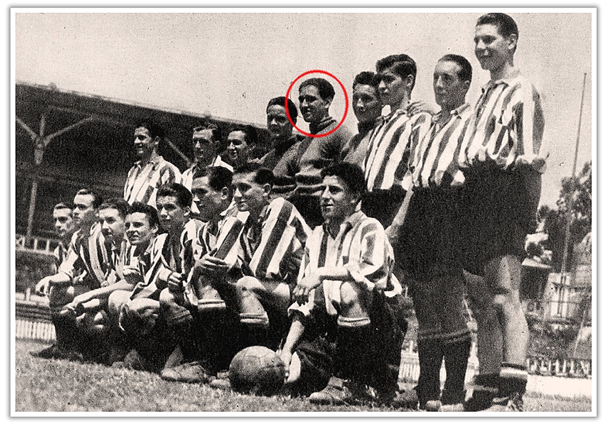 Alineación. Kirschner en San Mamés en uno de los partidos con el Athletic.