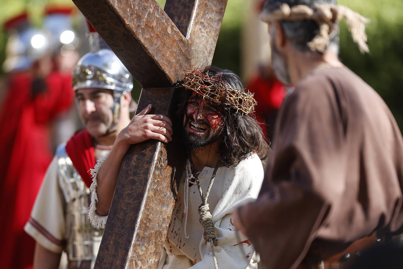 Aitor Martínez es el Cristo de Balmaseda este año