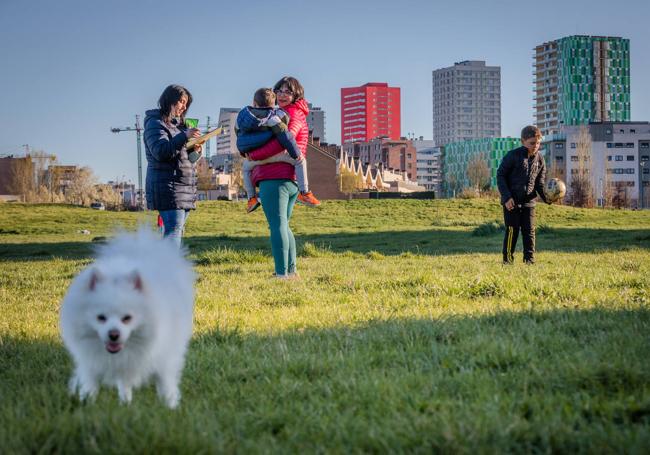 Parques y zonas verdes definen al barrio.