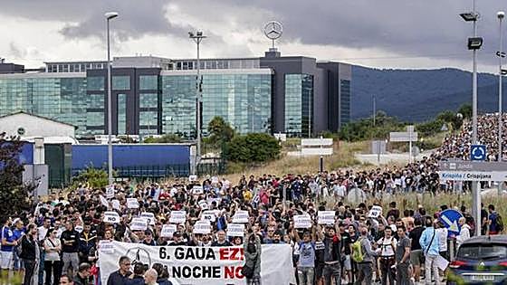 Euskadi concentró la mitad de todas las huelgas registradas en España durante el pasado año