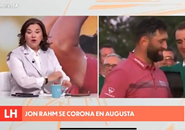 Una tertuliana de TVE, sobre Jon Rahm: «Es relativamente español»