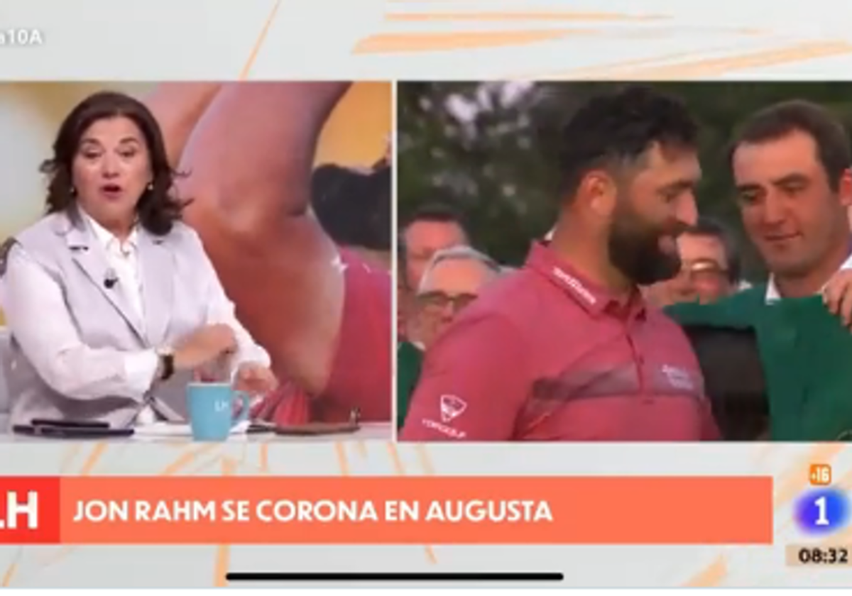 Lucia Méndez rectifica sus palabras sobre Jon Rahm tras un comunicado del Consejo de Informativos de TVE