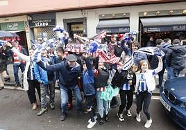 La lluvia desluce el ambiente previo al derbi