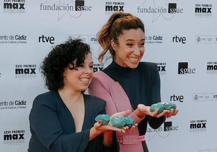 María Goiricelaya y Ane Pikaza forman La Dramática Errante, cuyas creaciones 'Yerma' y 'Altsasu' sumaban cinco nominaciones.