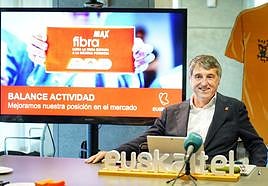El director general de Euskaltel, Jon Ander de las Fuentes.