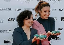 María Goiricelaya y Ane Pikaza forman La Dramática Errante, cuyas creaciones 'Yerma' y 'Altsasu' sumaban cinco nominaciones.
