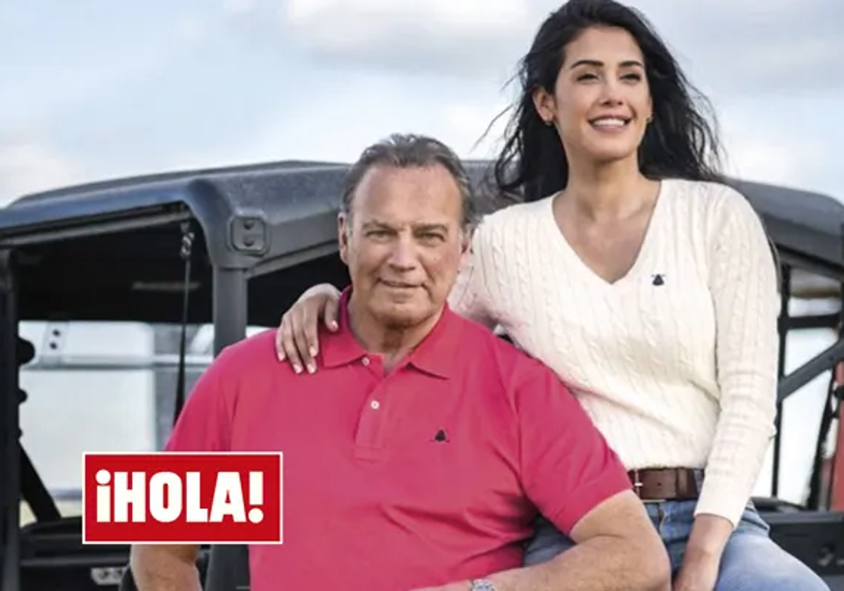 Imagen de la revista 'Hola' con Bertín Osborne y Gabriela Guillén