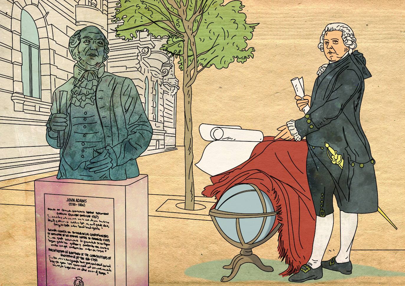 Los cinco días que pasó John Adams en Bilbao