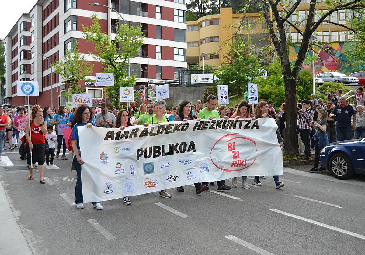 Acudieron todos los centros de Primaria y Secundaria de la zona.