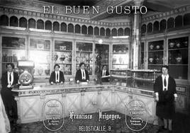 Interior de la pastelería bilbaína El Buen Gusto (cedida por César Estornés).