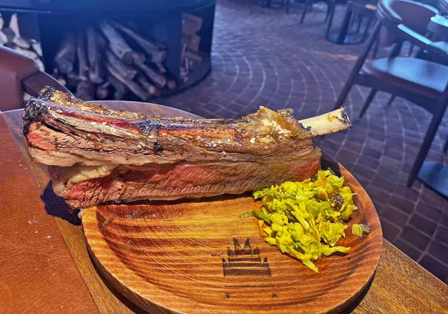 Los cortes de carne argentinos asados al estilo tradicional gaucho en Fuego  Argentino en Bakio