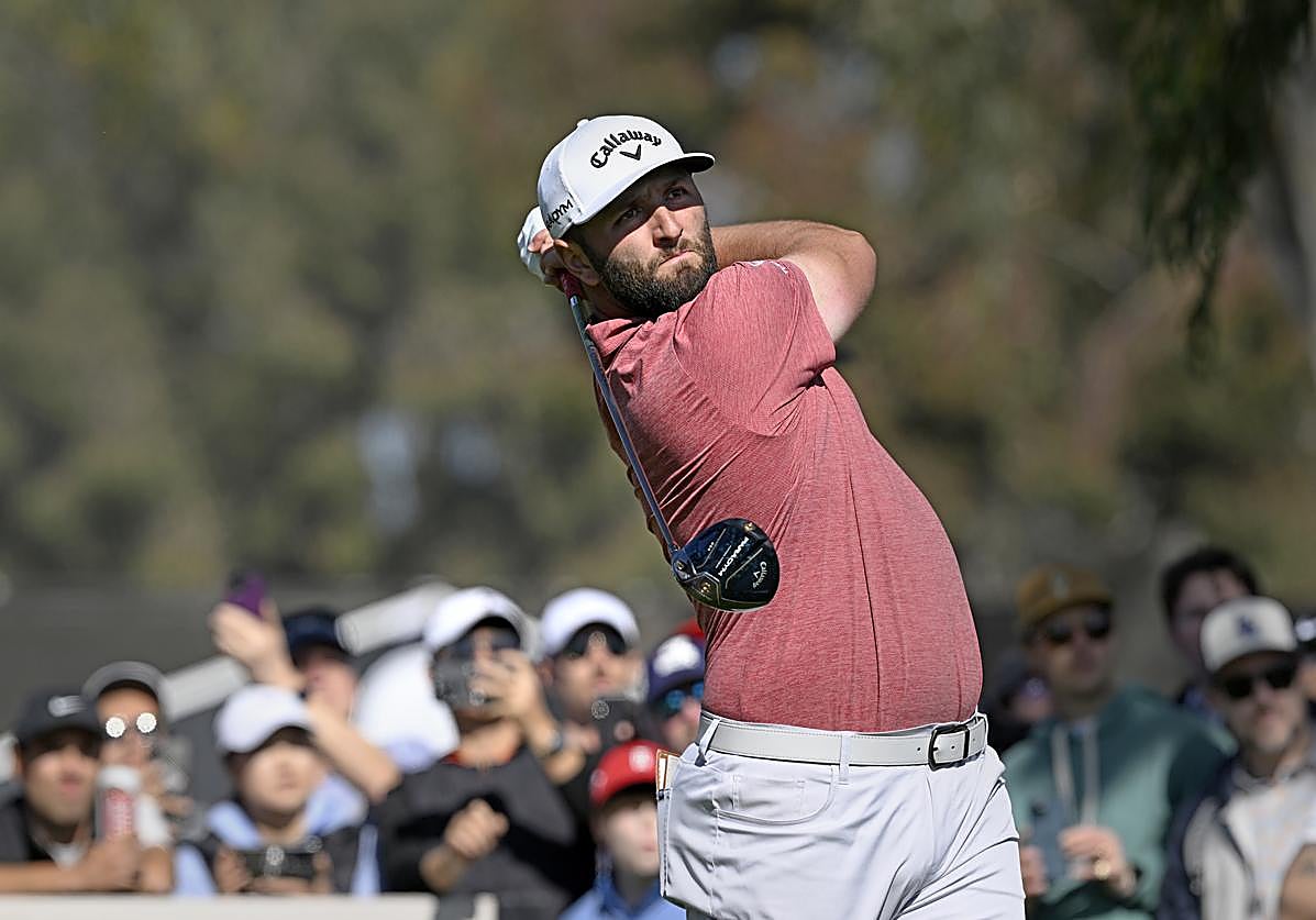 Jon Rahm, en el último Masters de Augusta