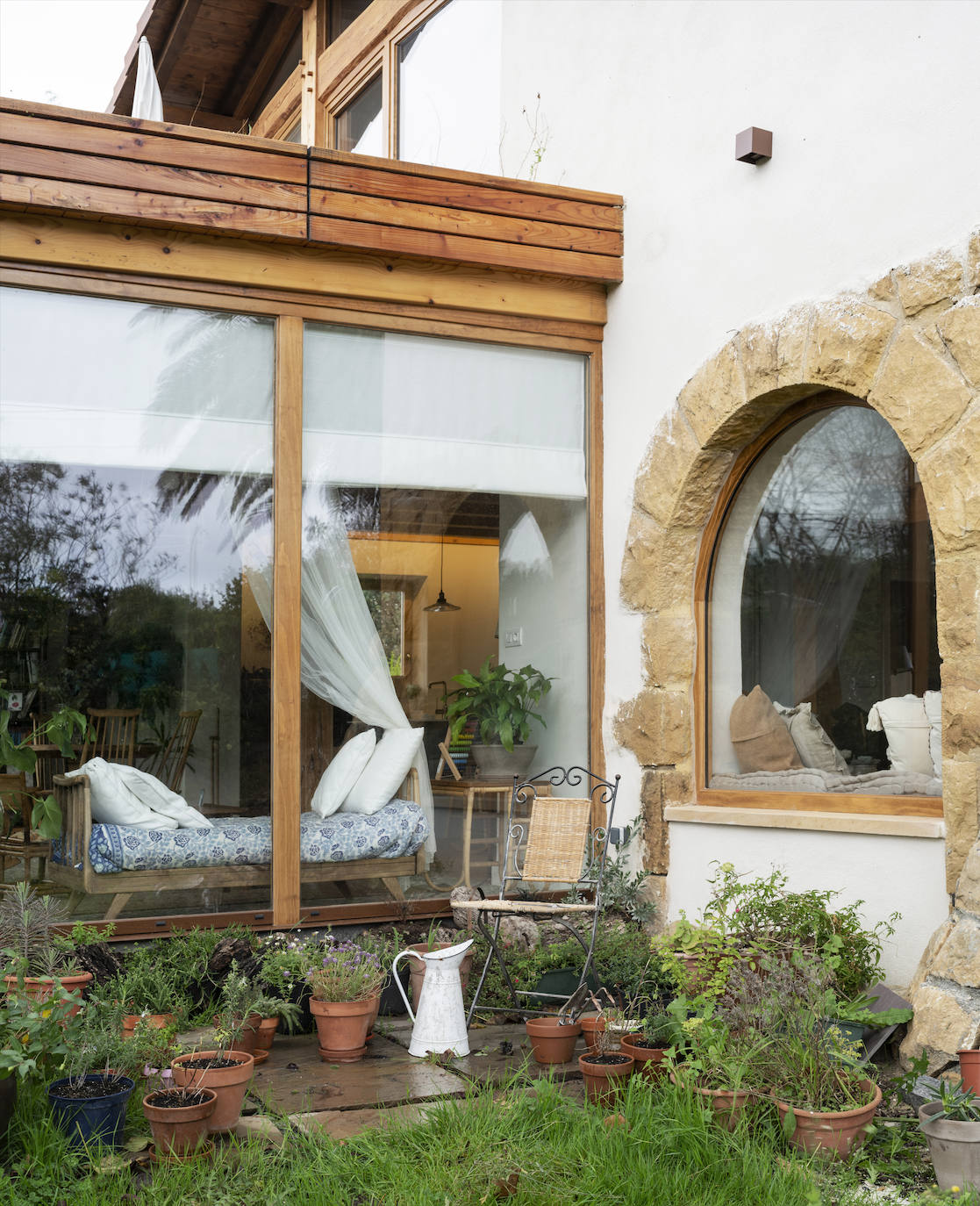 Parece la campiña inglesa, pero es la casa de ensueño de una familia en Barrika