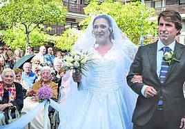 Esta residencia ya acogió un enlace en 2016 en sus instalaciones, en el que estuvieron presentes residentes y familiares.