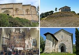 Los cuatro santuarios que abrirán sus puertas en mayo.