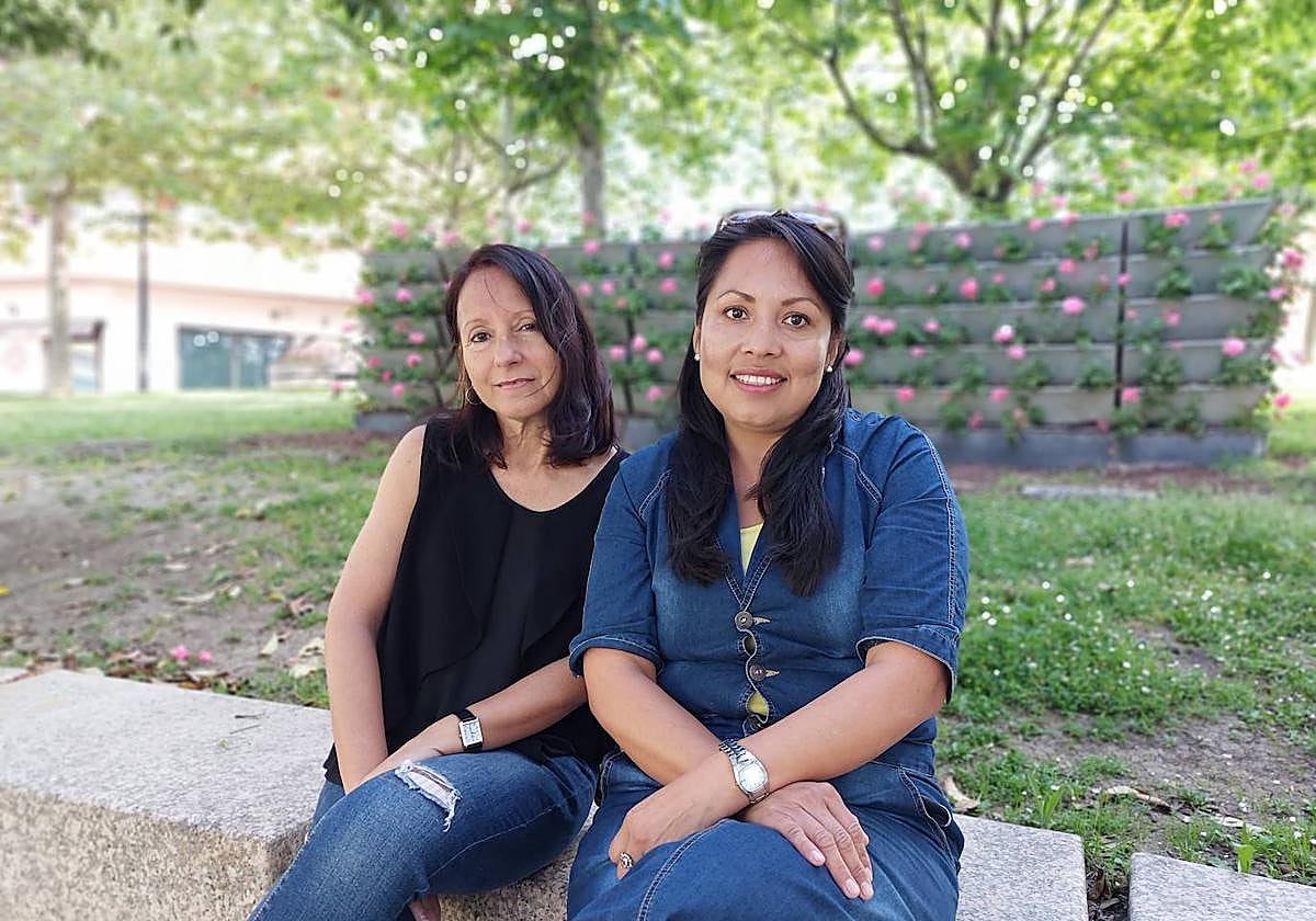 Teresa de Jesús y Neisa Viera coinciden en la amplia capacidad de acogida de Euskadi.