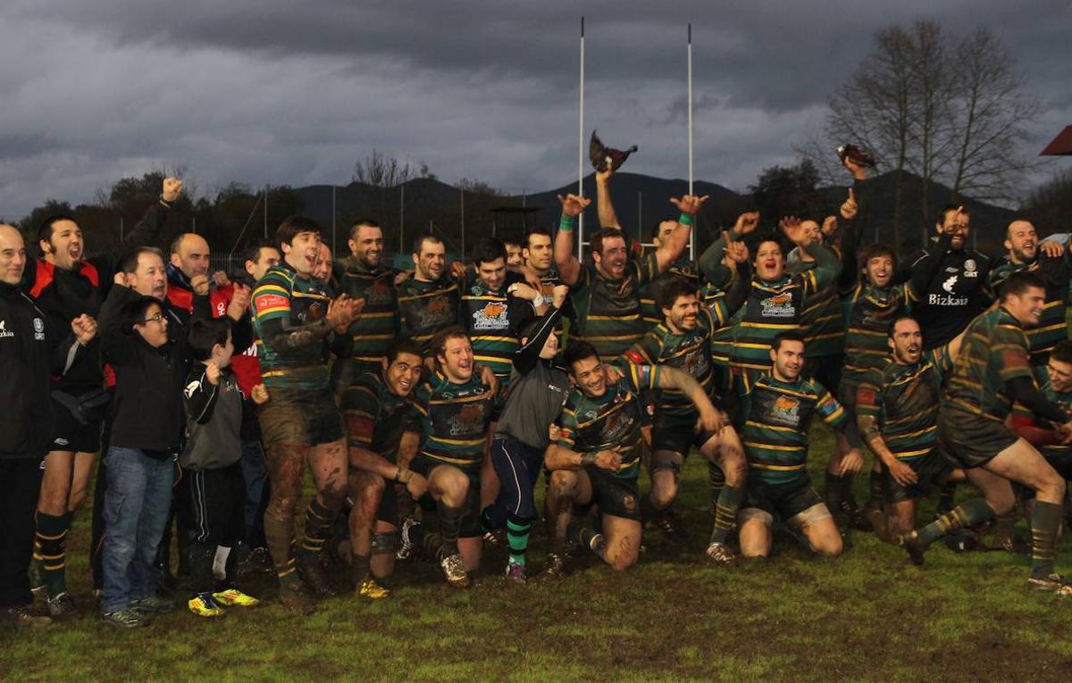 50 años del Gernika de rugby, el club que nació en una taberna