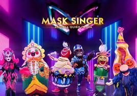 Las máscaras de la edición número 3 de Mask Singer.