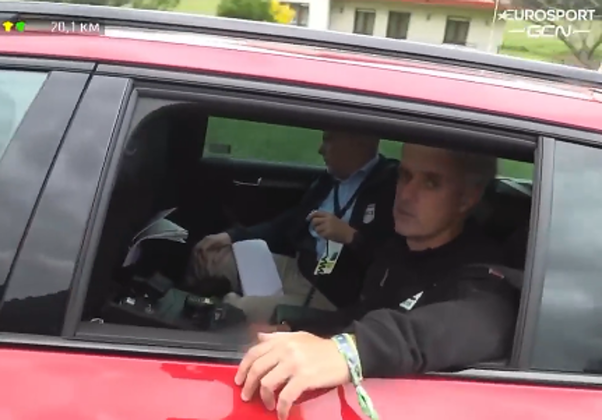 Comentaristas italianos confunden a Roberto Laiseka con José Mourinho en la Itzulia femenina