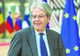 Paolo Gentiloni, comisario europeo de Economía.