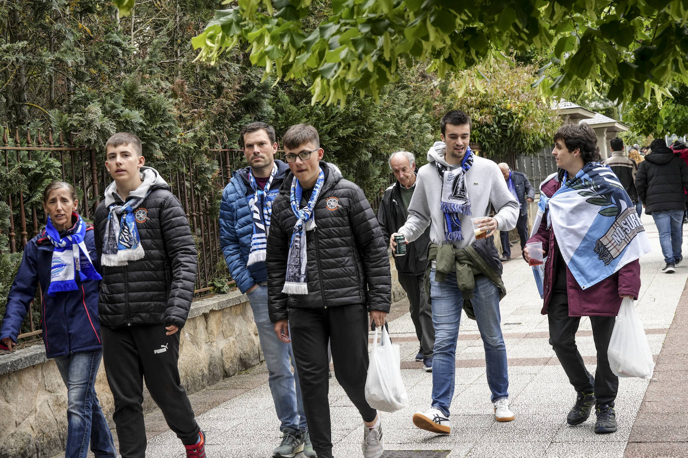 Ambientazo en el segundo lleno consecutivo de Mendizorroza