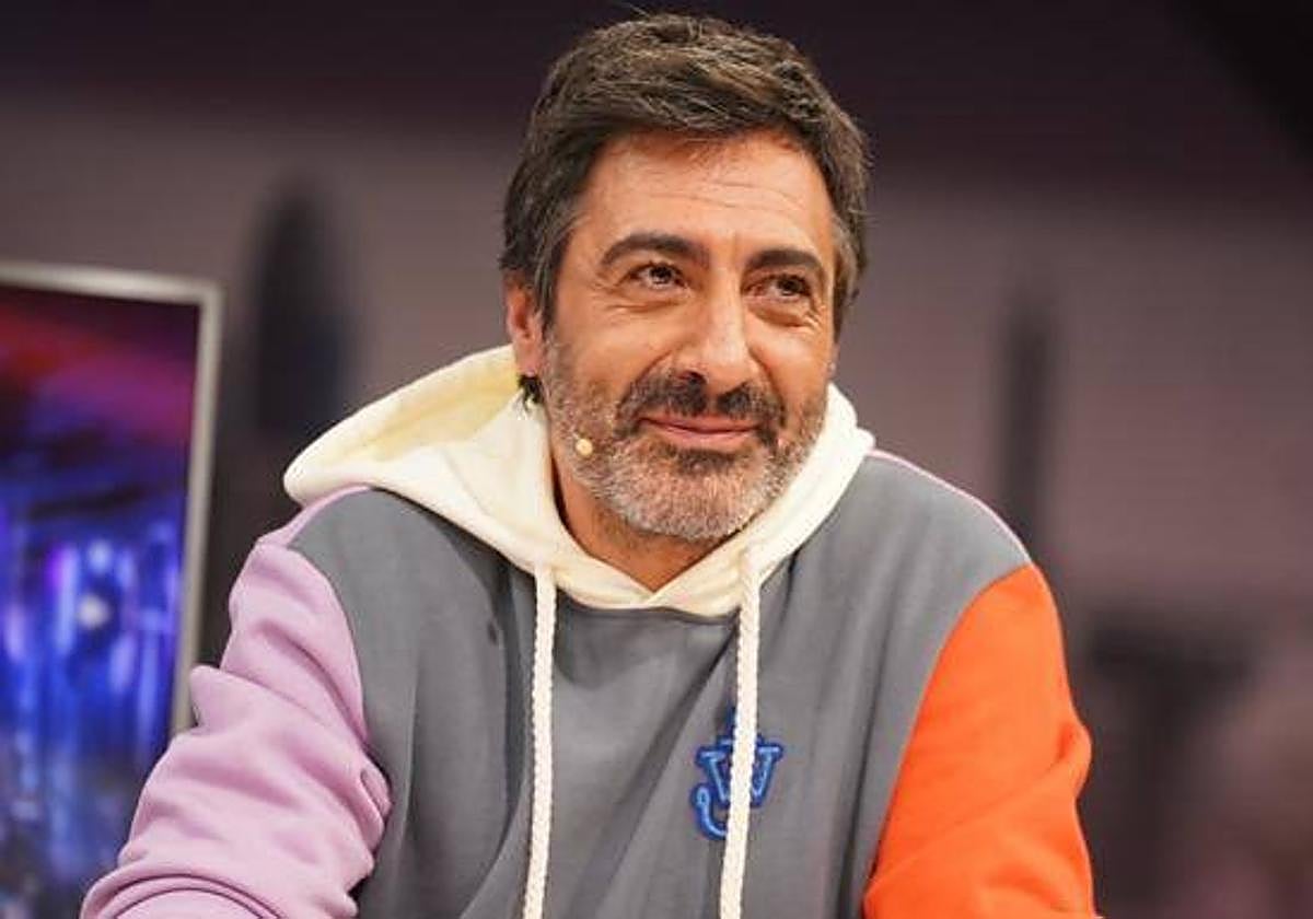El colaborador Juan del Val en uno de los programas