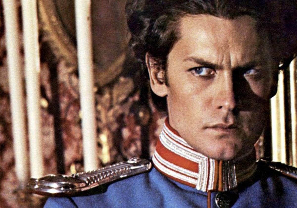 Helmut Berger en 'Luis II de Baviera. El rey loco', largometraje de Luchino Visconti de 1973.