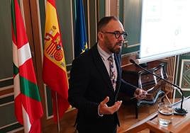 El delegado del Gobierno en Euskadi, Denis Itxaso.