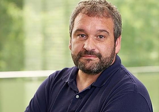 El investigador de la UPV/EHU Juan Luis Delgado.
