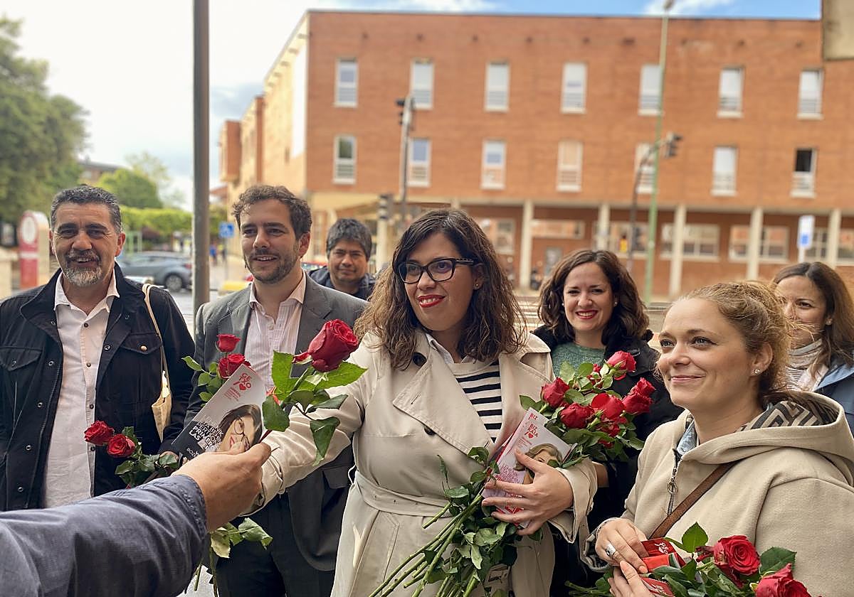 Carmen Díaz, candidata socialista a la Alcaldía de Getxo.