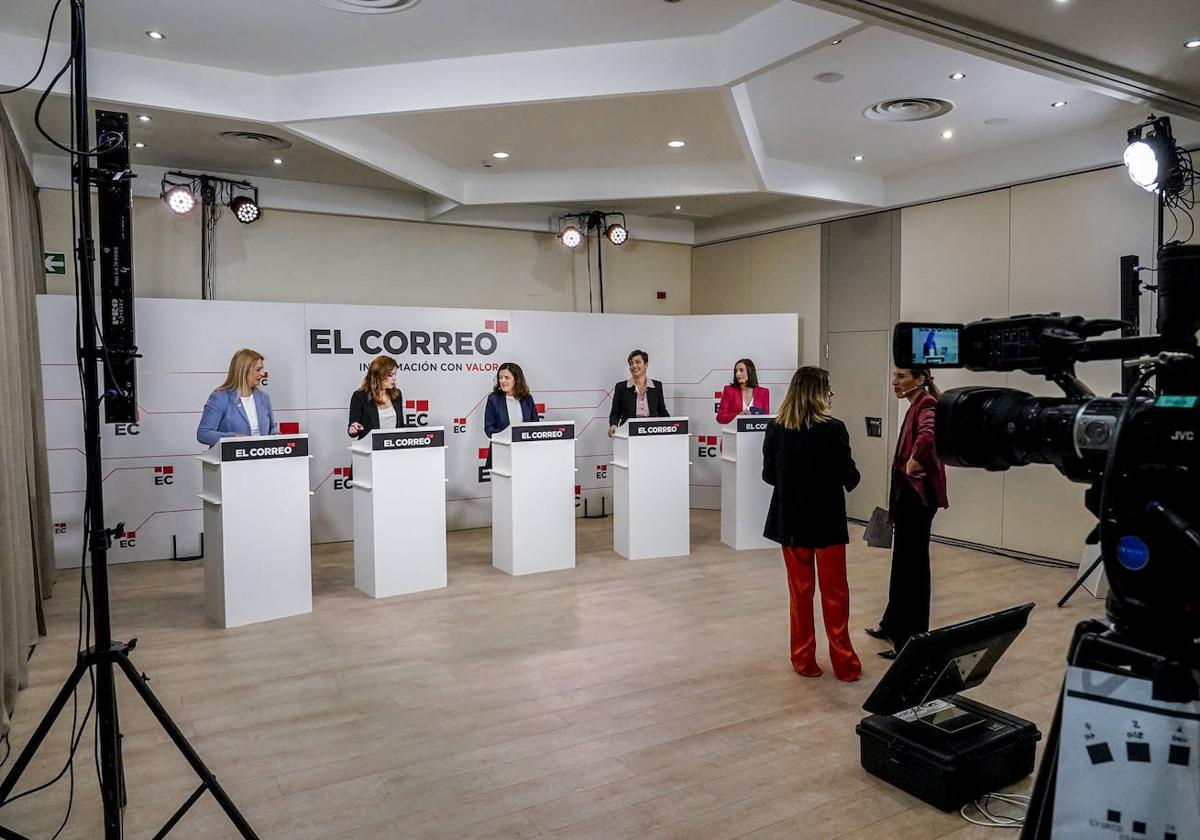 Las frases más destacadas de las candidatas a la Alcaldía de Vitoria