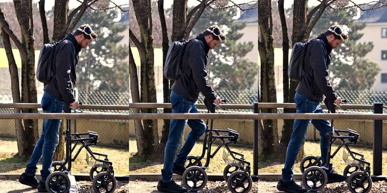 Gert-Jan sufrió un accidente de tráfico cuando volvía en bicicleta a casa desde su trabajo.