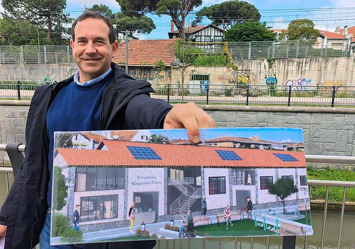 Eduardo Andrade, candidato a la Alcaldía de Getxo.