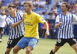 El partido de ida entre Alavés y Las Palmas disputado en Mendizorroza.