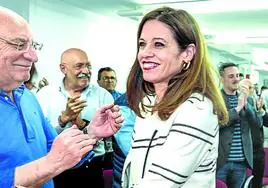 Víctor García Hidalgo y Maider Etxebarria celebran los resultados.