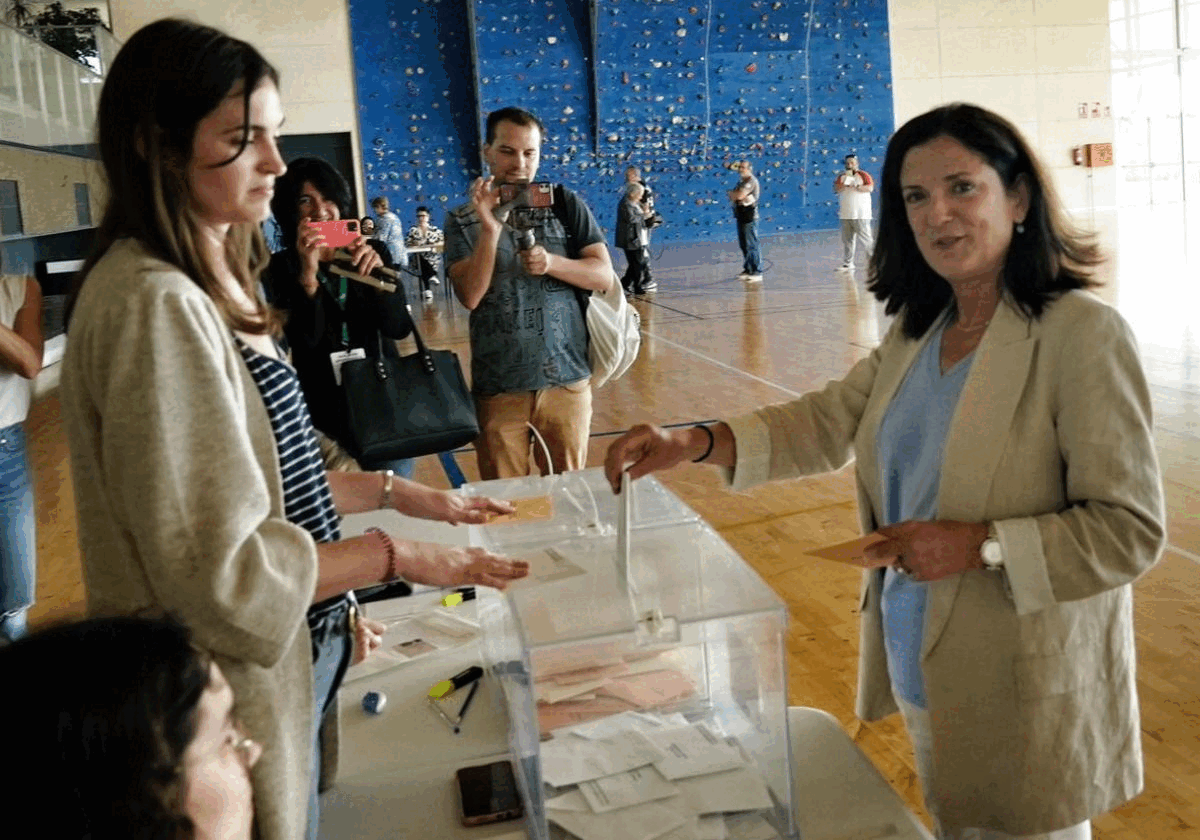 EH Bildu sería la lista más votada en el Ayuntamiento de Vitoria, según los primeros sondeos