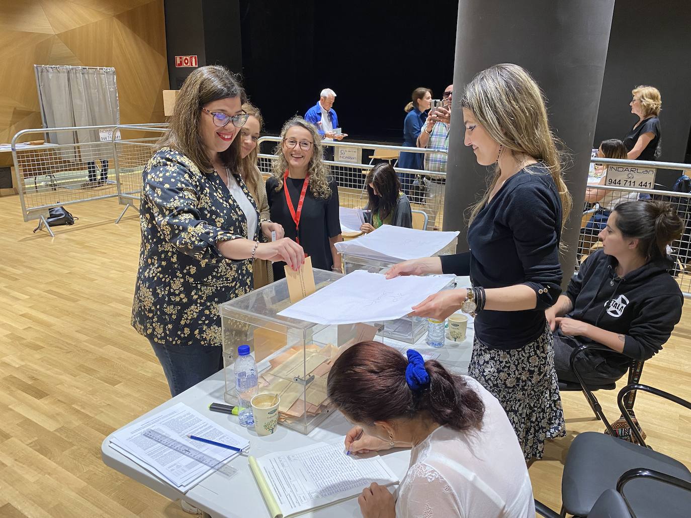 Carmen Díaz, candidata del PSE-EE al Ayuntamiento de Getxo. 