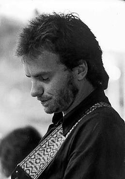 Primer plano de Sting en el concierto de Algorta.