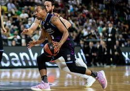 Goudelock ha disputado treinta partidos con el Bilbao Basket