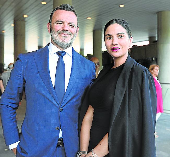 Rafael López y Silvia Ágreda.