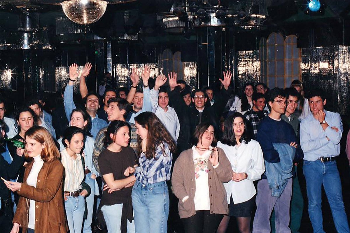 Así era el ambiente en la mítica discoteca Gwendoline en sus años de esplendor