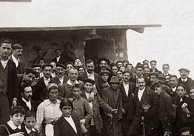 Inauguración refugio del Pagasarri 17 octubre de 1915 - El Noticiero Bilbaíno.