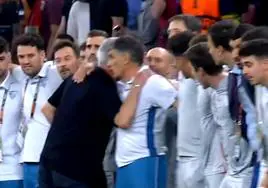 Así vivió Mendilibar el penalti que dio la Europa League al Sevilla y la irónica felicitación de Mourinho