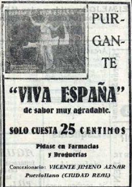 Imagen - Publicidad del purgante Viva España.