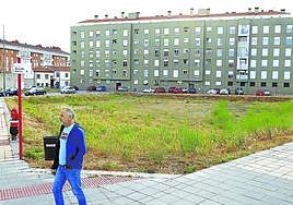 Una de las parcelas que la entidad pública tiene en esa zona de la ciudad.