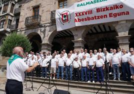 Bilbao tomará el relevo el próximo año, en San Inazio, a petición de la coral homónima.